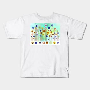 Summer flowers Kids T-Shirt